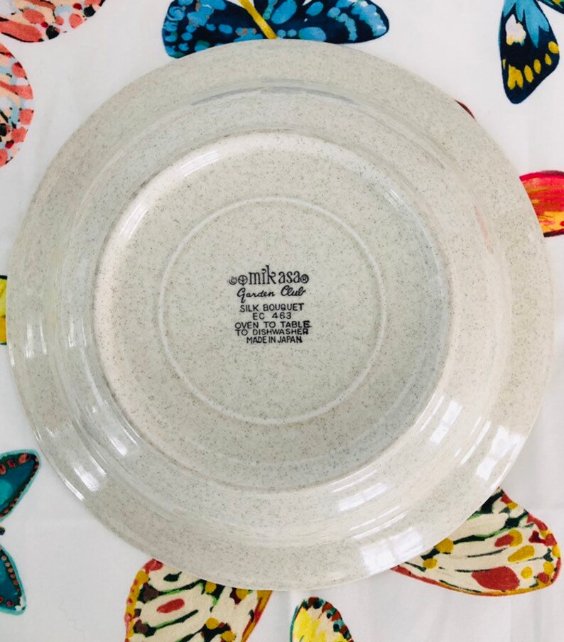 Mikasa Garden Club Silk Bouquet Soup Bowl