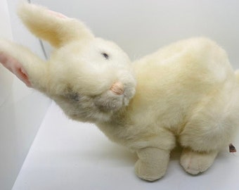 White Rabbit Plush - Etsy
