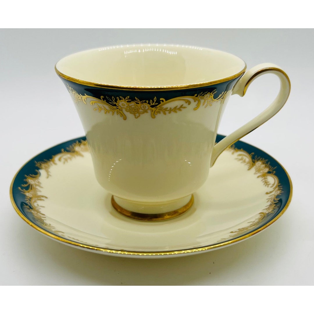 Vintage Minton Grosvenor Tea Cup & Saucer Set Etsy
