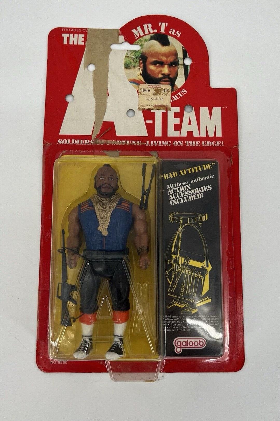 激レア ビンテージ　特攻野郎Aチーム　BA.BARACUS 昭和58年 ビンテージ特攻野郎AチームBA.BARACUS 昭和58年GIJOE