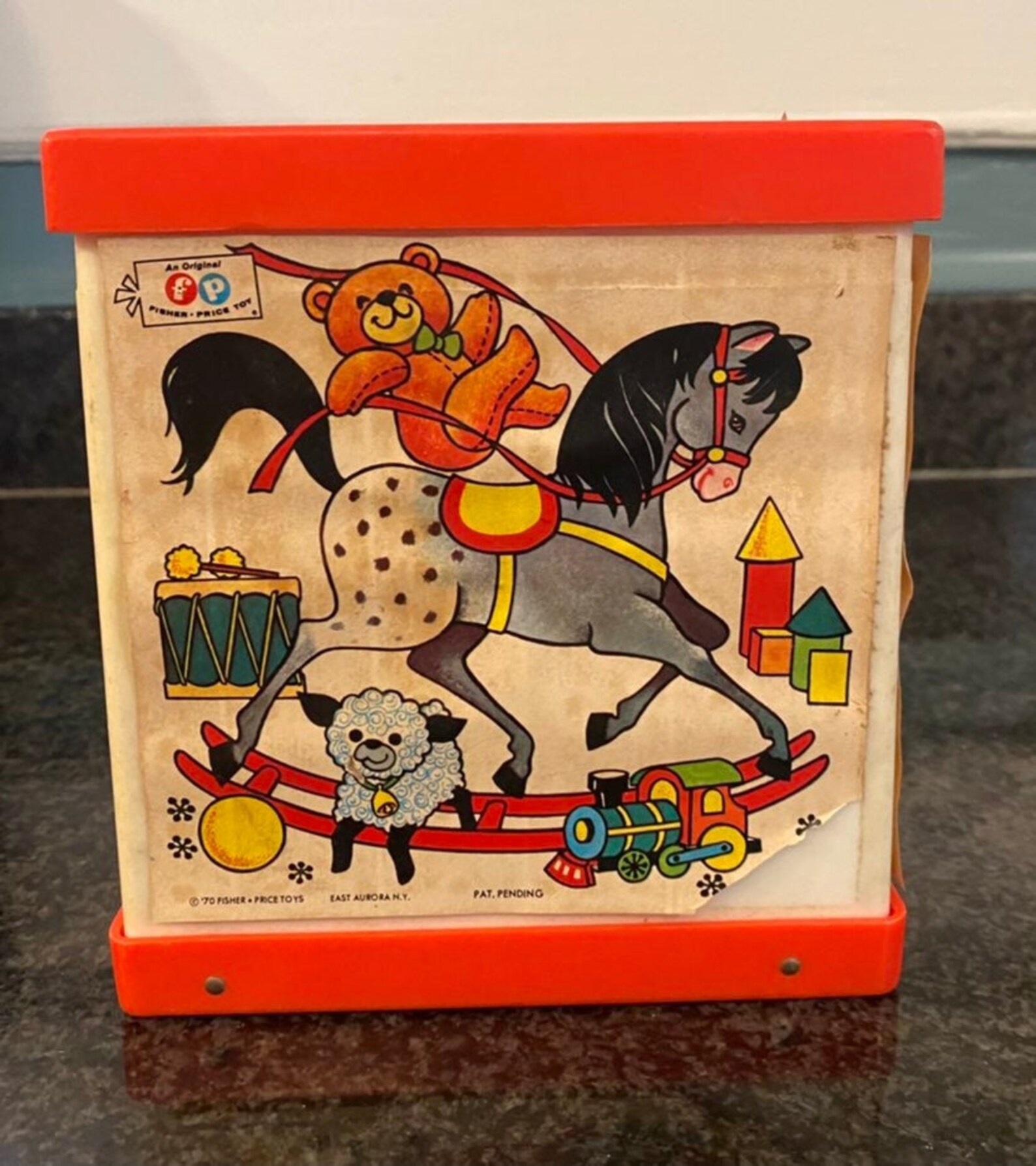 1970 fisher price jack in the box puppet