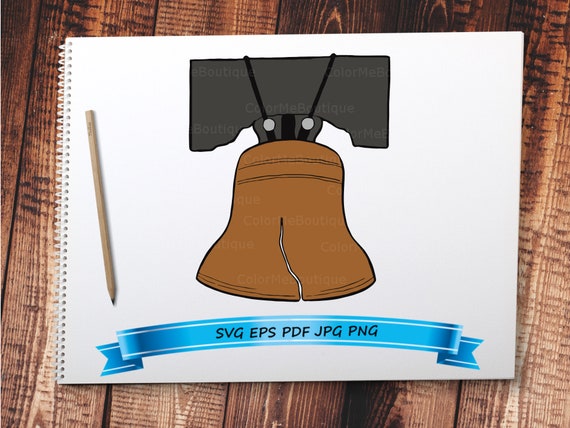Liberty Bell Clipart | Etsy