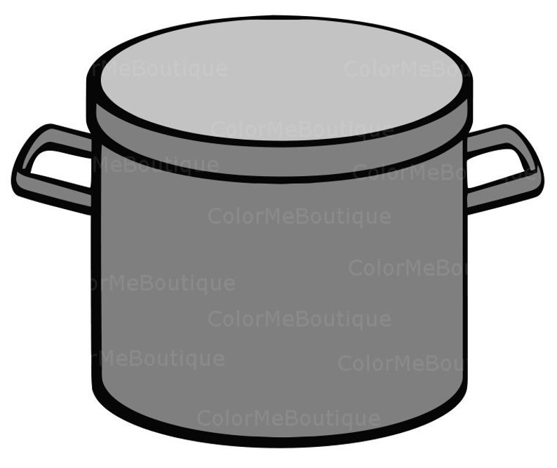 Boiling Pot Clipart Crawfish Etsy