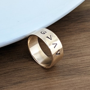 God is Greater Than the Highs and Lows Ring Etsy