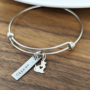 Cat Lover Gift, Cat Lover Gift Jewelry, Animal Lover Gift, Bracelet for Women, Cat Bracelet Personalized, Cat Bracelet for Women