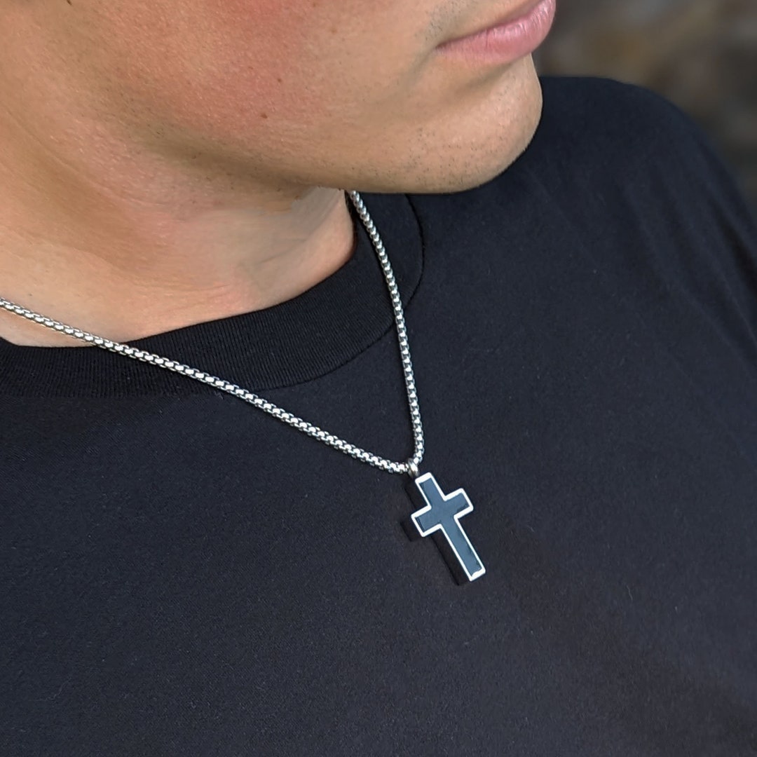 Cremation Cross Necklace Cremation Urn Ash Pendants Necklaces Memorial