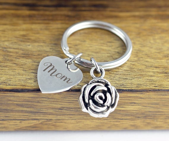 mom keychain personalized