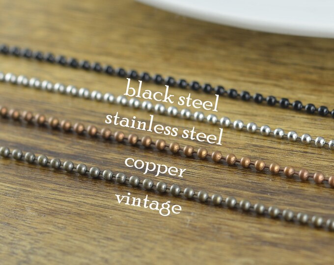 Silver Chain, Copper Chain, Stainless Steel Chain, Necklace Chain