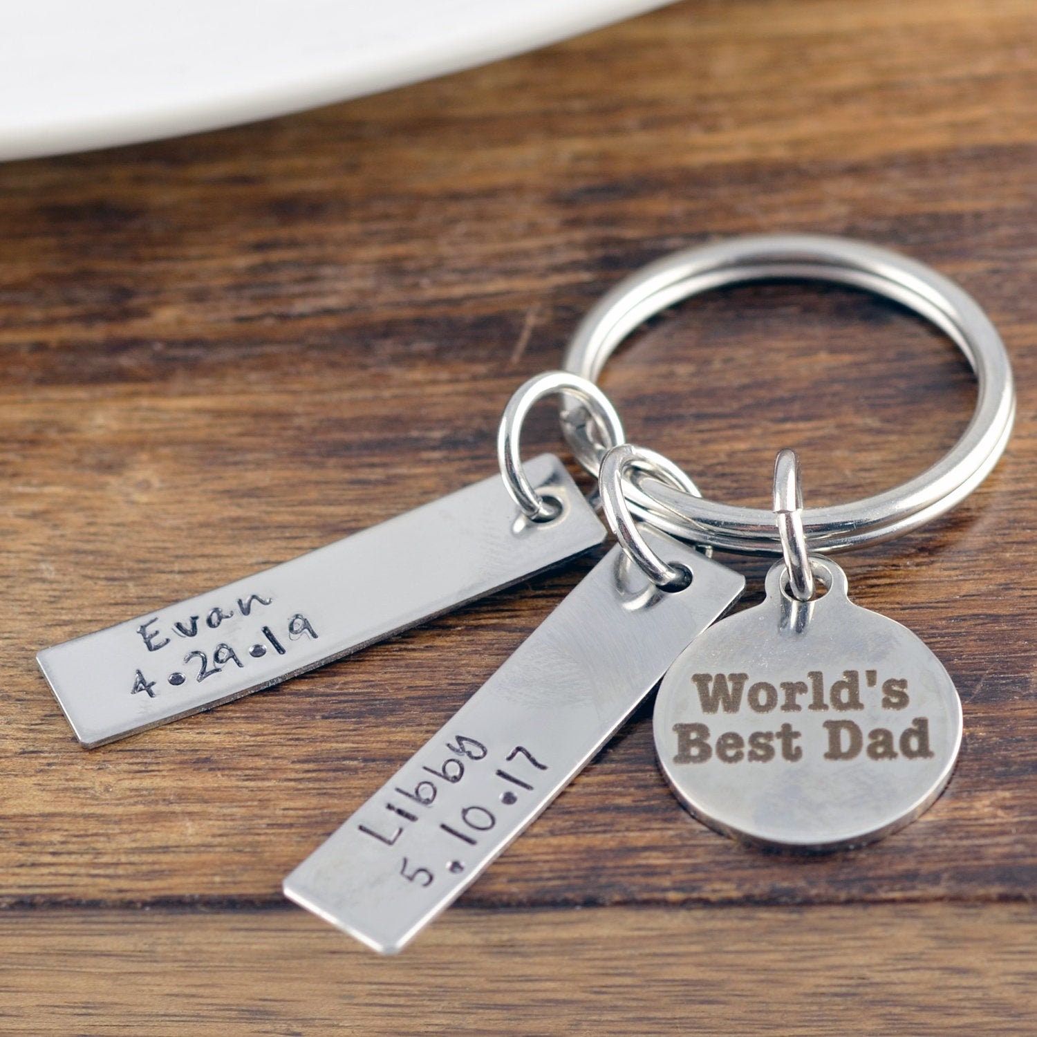 Dad/'s Gifts Father/'s Day Presents Father to be Personalised Photo Keyring