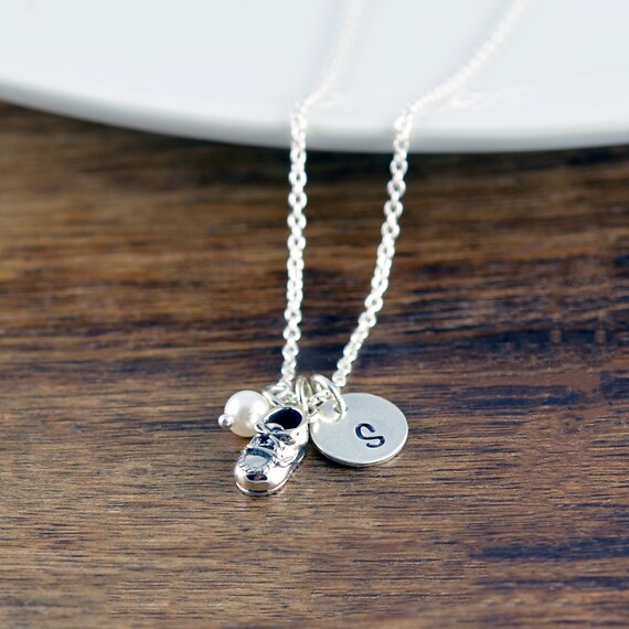 personalized baby necklace for mom