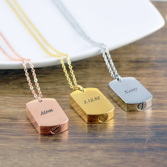 Cremation dog tags discount