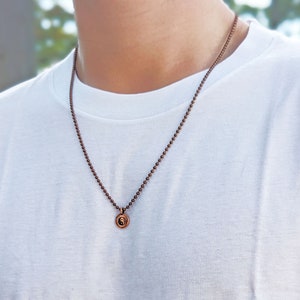 Ying Yang Necklace, Men&#39;s Ying Yang Necklace, Anniversary Gift for Him, Yin Yang Pendant, Gift for Him, Yoga Necklace, Spiritual Jewelry