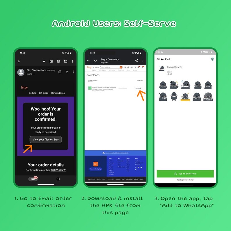 Whatsapp Animated Sticker Pack - Grumpy Crow | 10 Stickers | Sylus ...