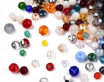 1500+ Fun TINY BEAD Mix! Sparkling Assorted Colors Shapes and Very Small Sizes · Glass Jewelry Making Supply Craft Beads · Shipped from USA!