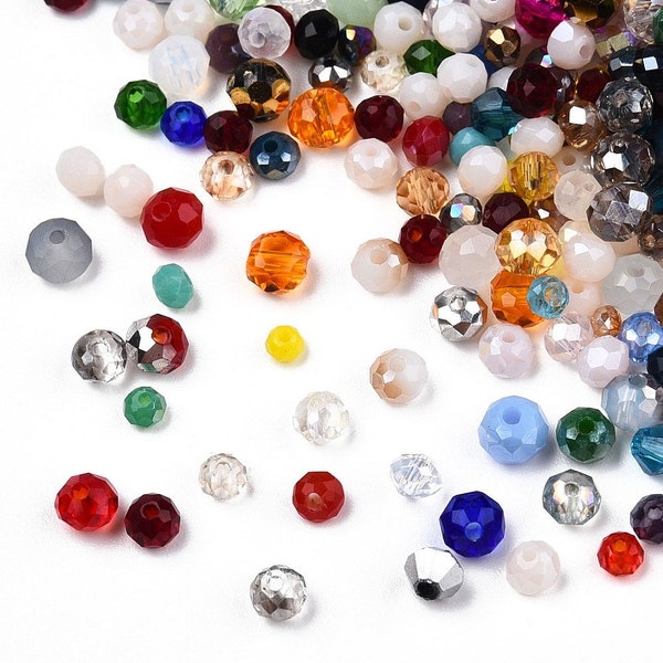 1500+ Fun TINY BEAD Mix! Sparkling Assorted Colors Shapes and Very Small Sizes · Glass Jewelry Making Supply Craft Beads · Shipped from USA!