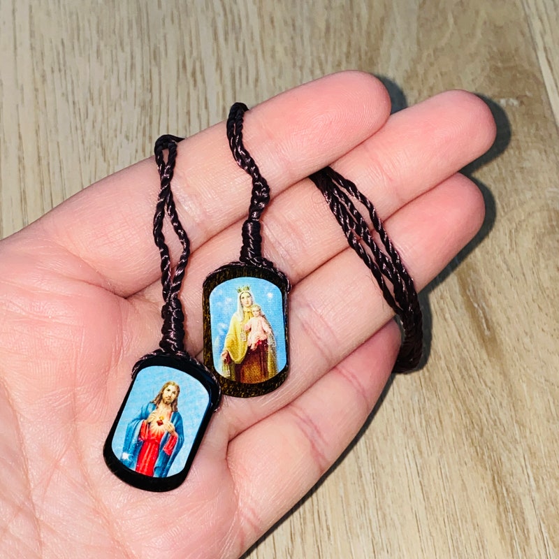 Scapular Brown Scapular - Etsy