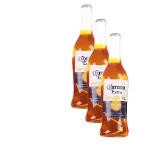 1:12 size miniature Beer bottle Corona label. Fun addition to craft project or table scatter for party