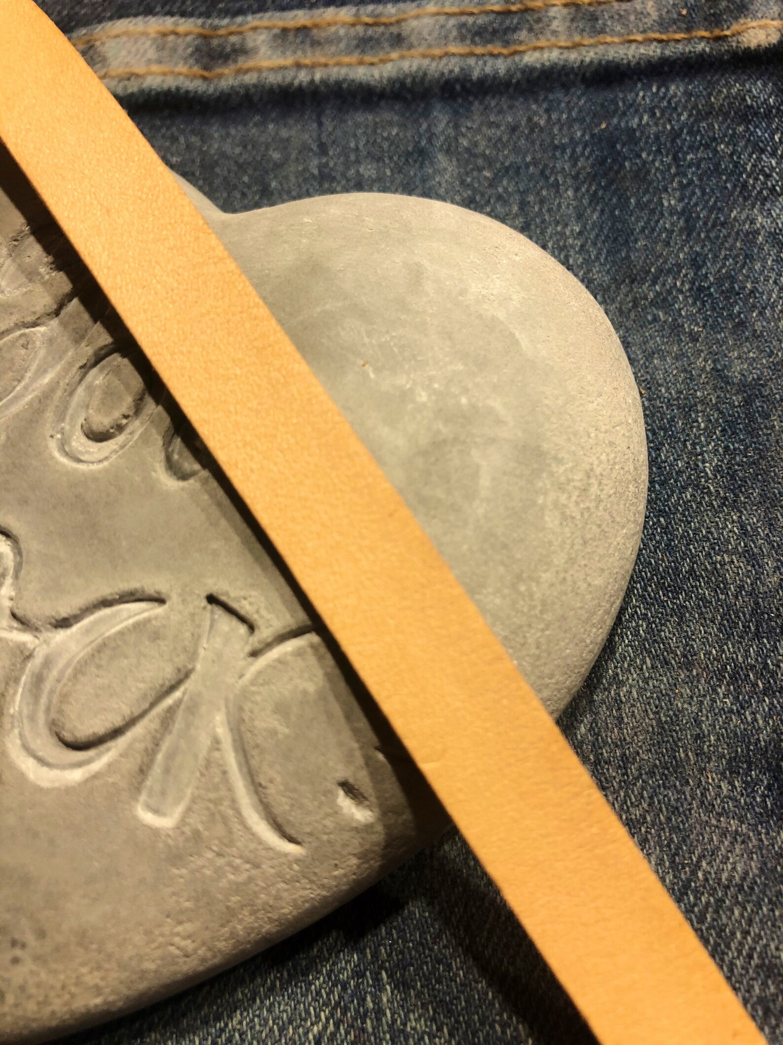 Two 10mm Leather Strips for Bracelet 8 Long, Also Cut and Use to Make