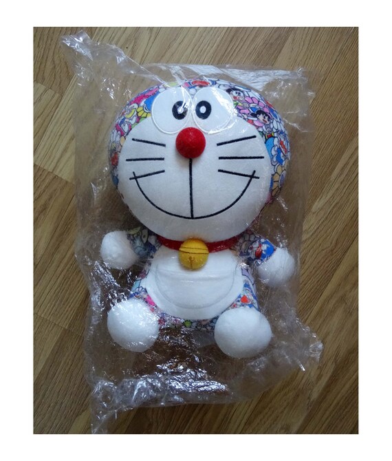 Authentic Doraemon x Takashi Murakami x Uniqlo Plush Doll Toy NEW With tags