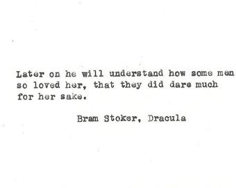 Dracula quote | Etsy