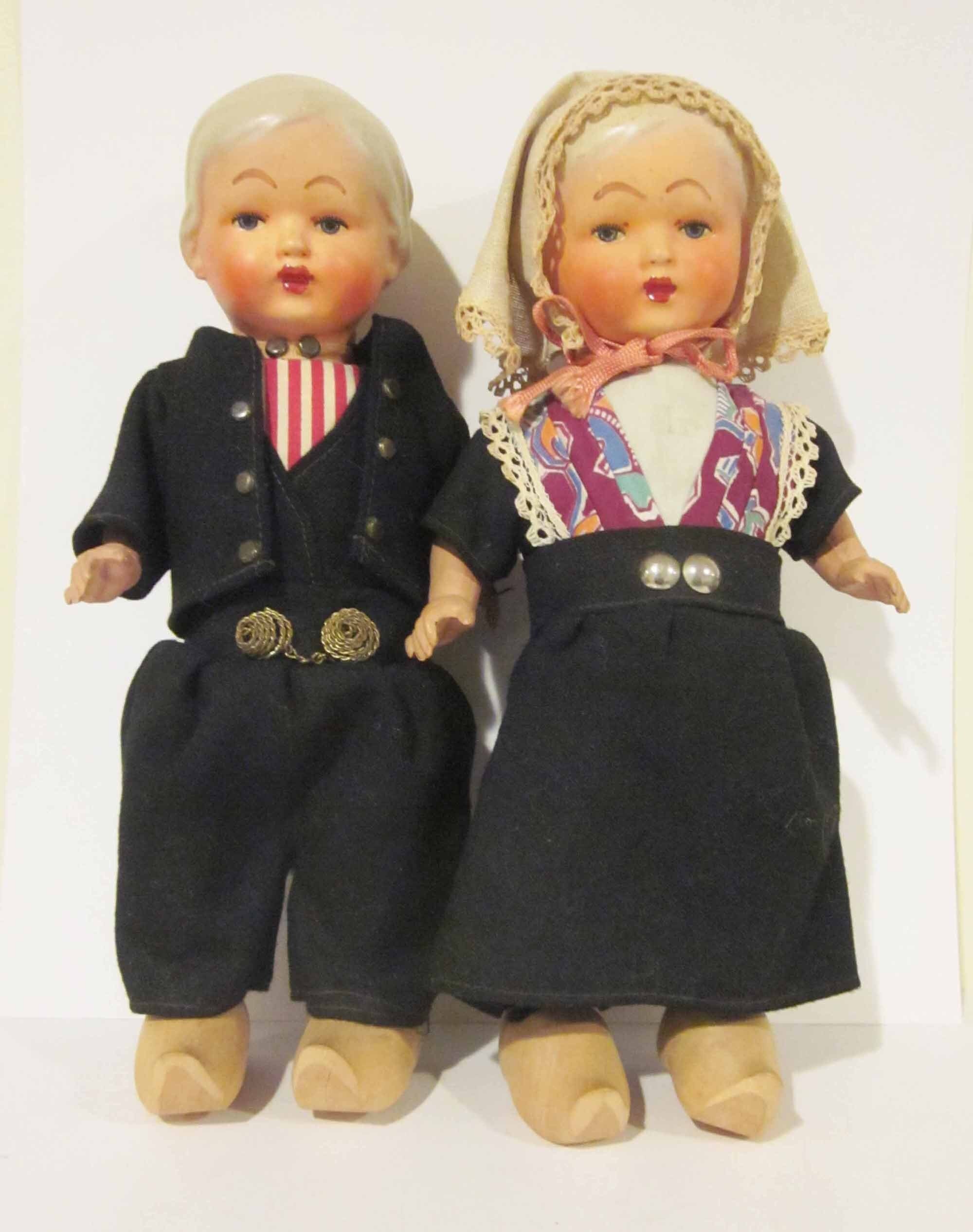 布製人形 2体セット Pair of 1940's dolls - Etsy 日本