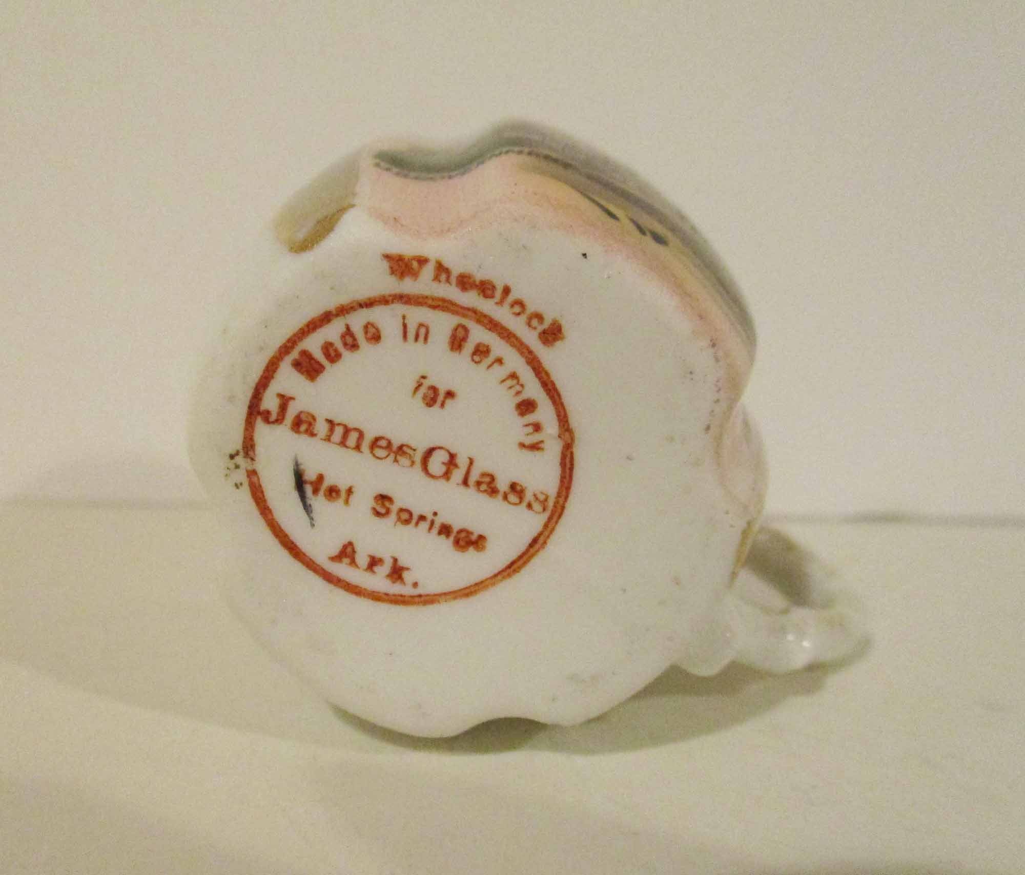 Wheelock Made in Germany Souvenir China Miniature Mustache Cup Etsy