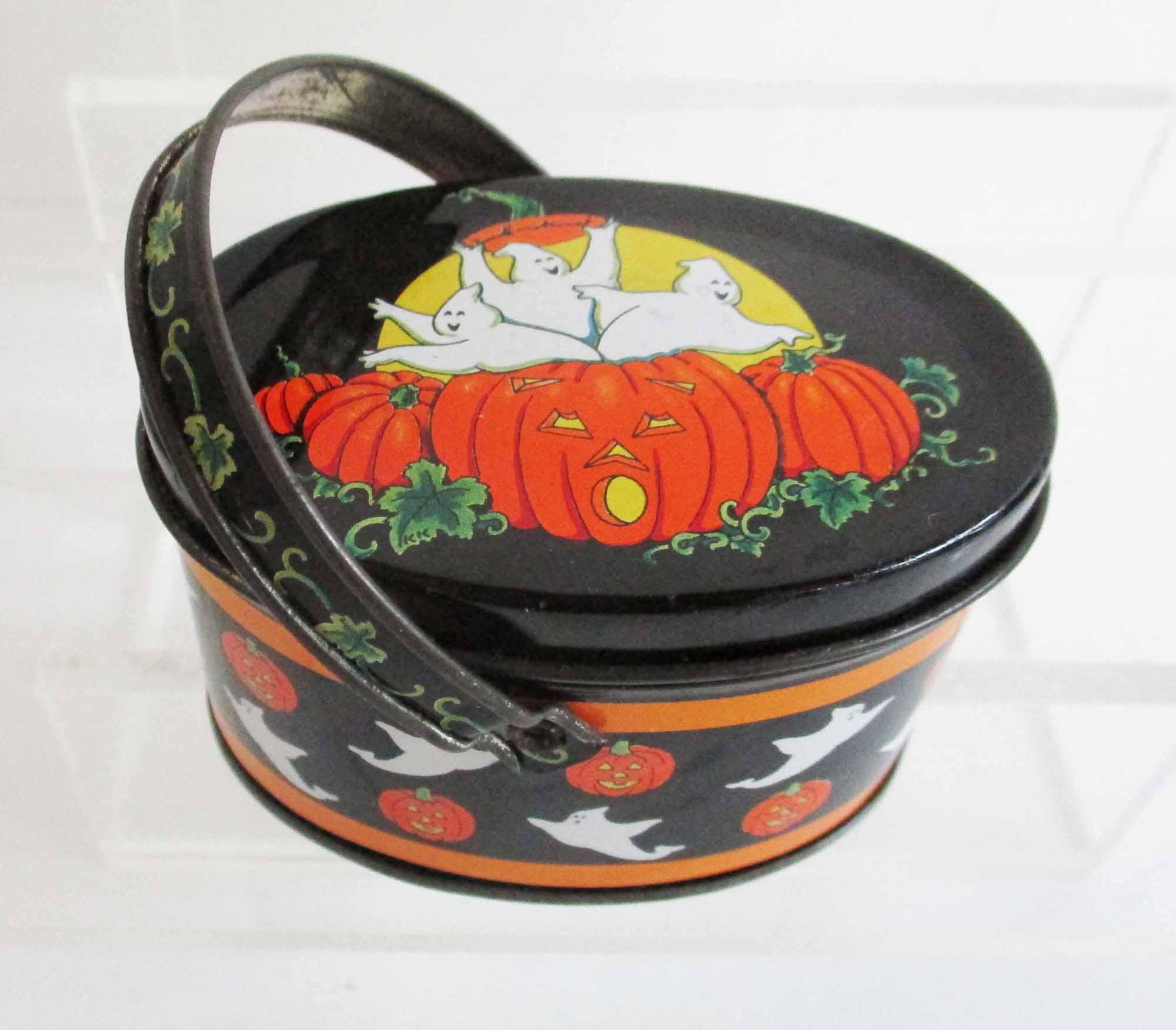 Vintage Halloween Tins - Etsy