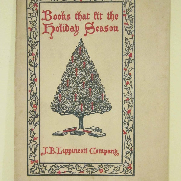 Books That Fit the Holiday Season J. B. Lippincott Company Catalog from 1894