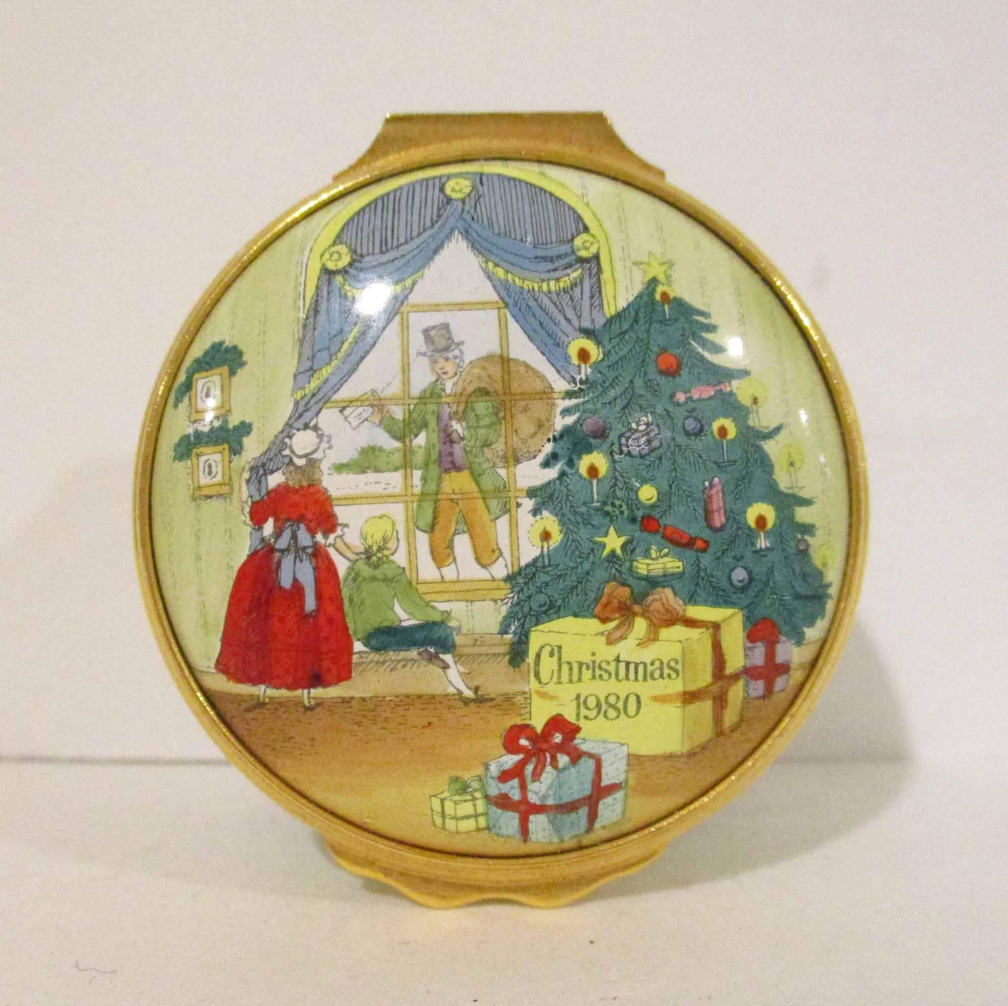 Halcyon Days Enamel Boxes Christmas - Etsy