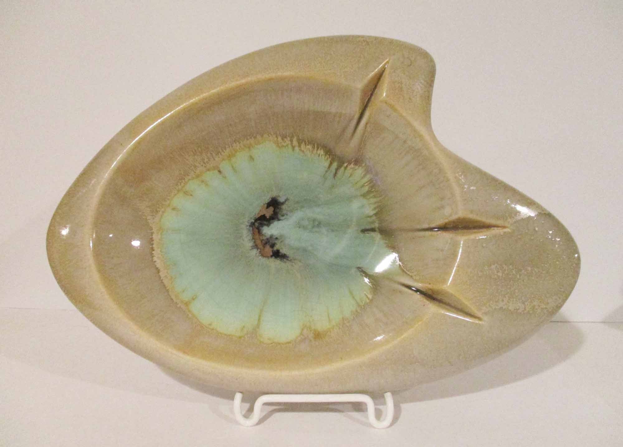 MCM Freeman-mcfarlin Boomerang Shaped California Pottery Ashtray