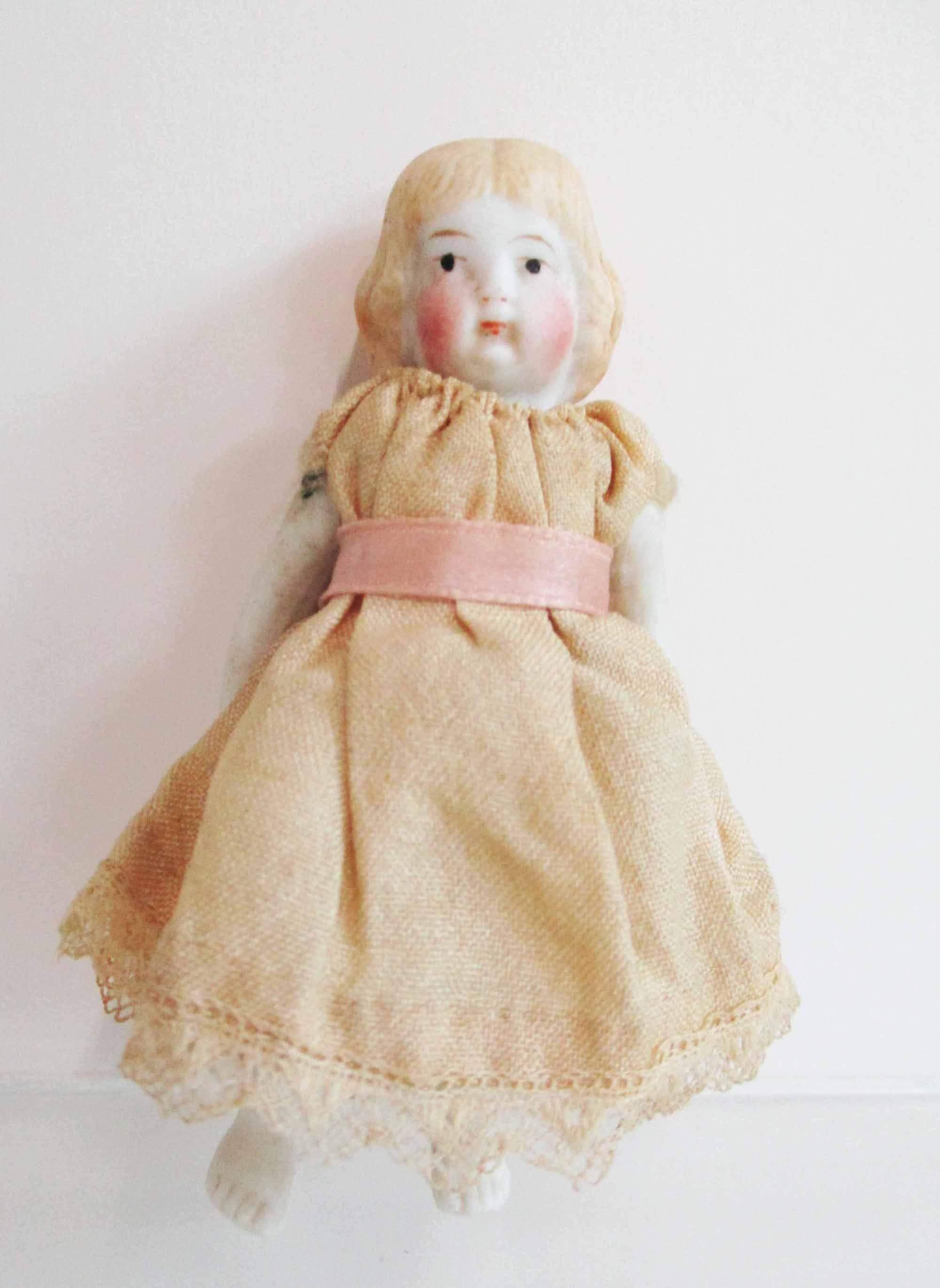Antique German Hertwig Bisque Doll - Etsy
