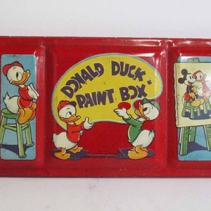 Mickey Paint Box - Etsy