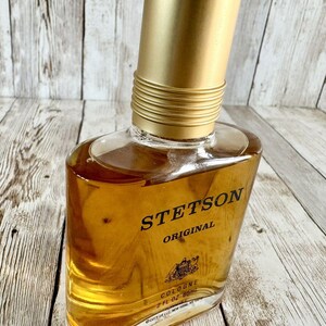 NEW Stetson Original 2 oz Cologne Splash by Coty - RARE 2oz Glass Bottle 画像 5