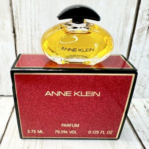 NIB Vintage ANNE KLEIN Parfum Miniature .125 fl oz ~ New in Original Box