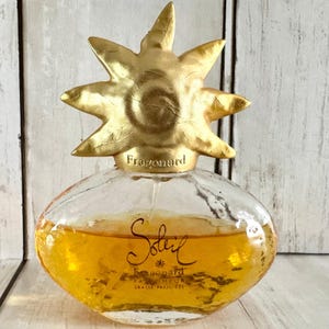 Vintage Fragonard Soleil Eau de Parfum Spray ~ 1.7 fl oz 50 ml