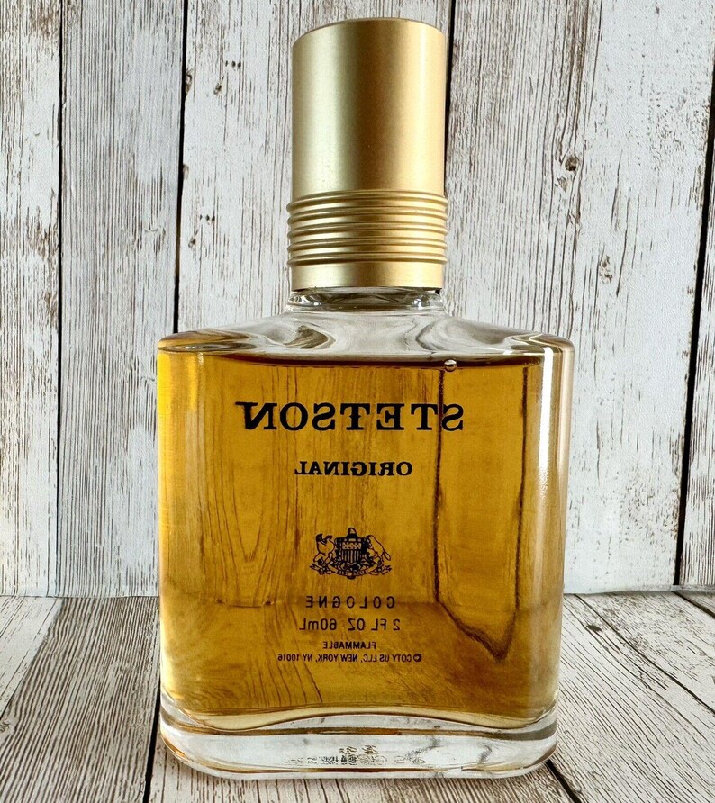 NEW Stetson Original 2 oz Cologne Splash by Coty - RARE 2oz Glass Bottle 画像 2