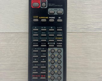 Fisher REM-M44 remote - Original Tuner Phono AV - Fisher controller CD 10Key