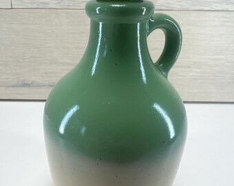 Vintage Avon Bay Rum After Shave empty Jug mini 5.5” Bottle w/ handle - no label