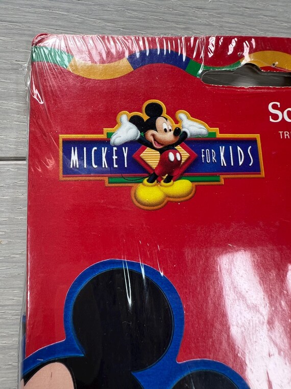 Vintage 90s Mickey Mouse Wallpaper Border, Disney Kids Decor (15