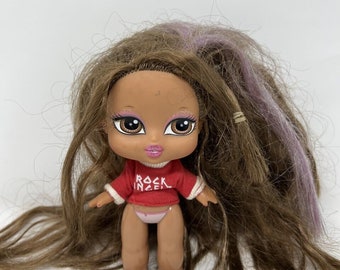 Vintage 2000s Bratz Lil Babyz Yasmin Small 5'' Bratz Play Doll MGA