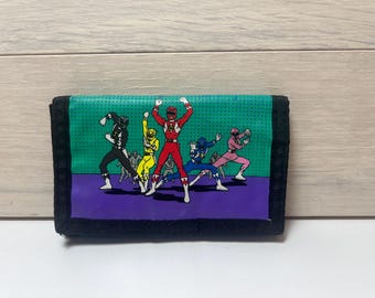 Vintage 1994 Saban Mighty Morphin Power Rangers Trifold Wallet