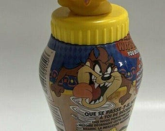 Tweety Looney Tunes Warner Bros. Vintage 2001 Bellywashers Drink Empty Bottle