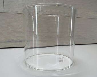 Globo de cristal de repuesto pequeño 2052 1295 80 mm x 80 mm 3,25 pulgadas 3 1/4 pulgadas NOS VTG