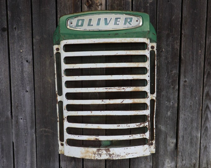 Vintage Oliver 770 Tractor Grille for your bar, restaurant, man cave, or Farmhouse look