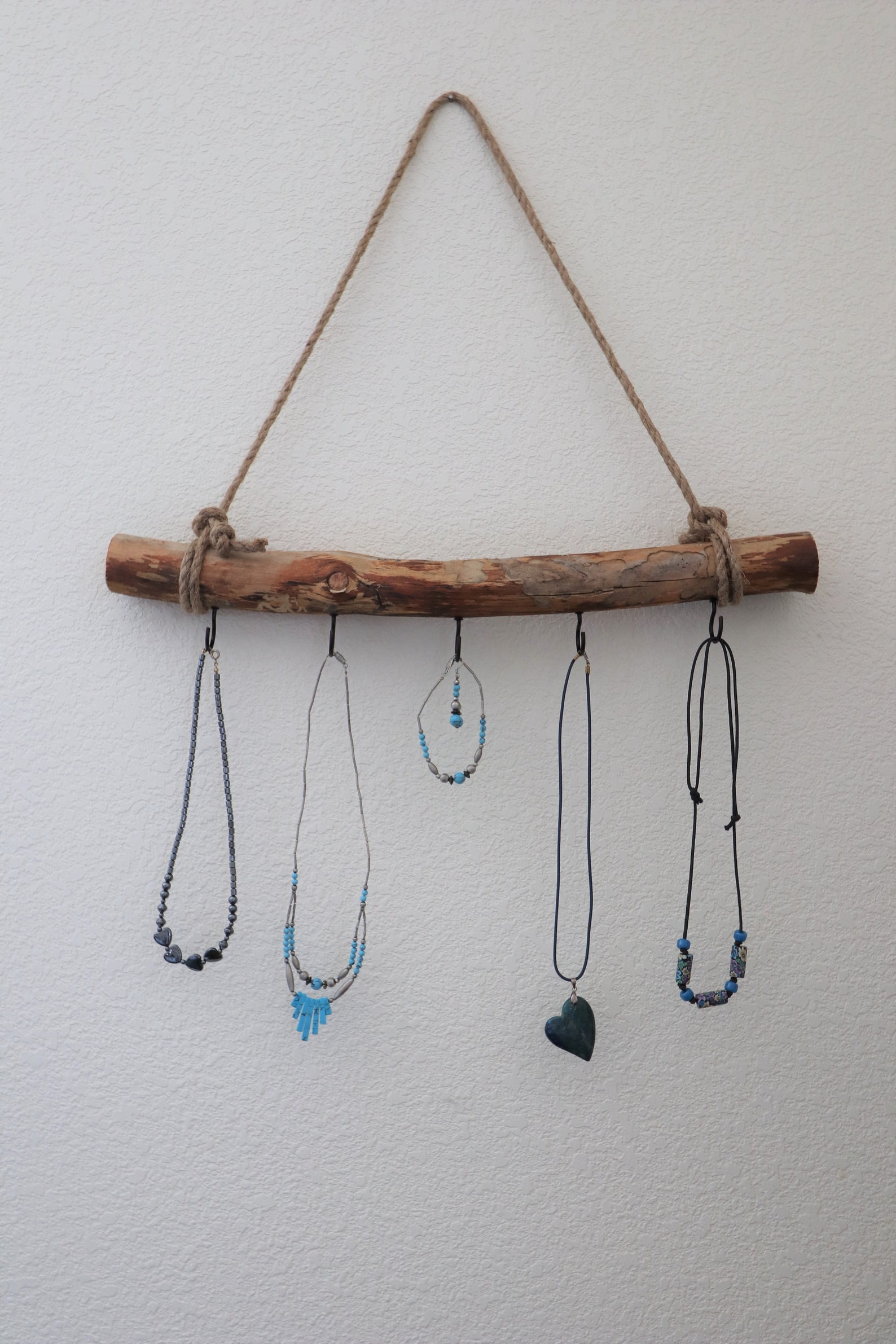 Natural Wood Jewelry Hanger / Necklace Hanger / Bow Hanger / Headband