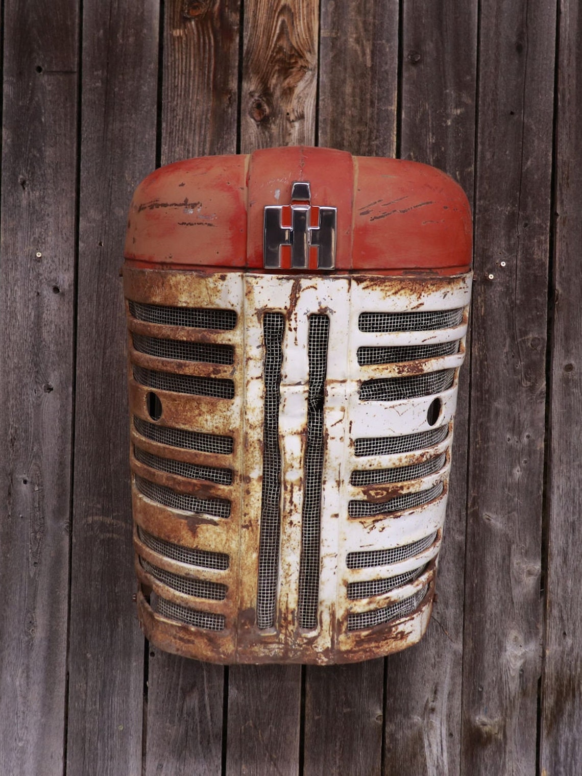 Rustic International Harvester 450 Tractor Grill Wall Art Etsy