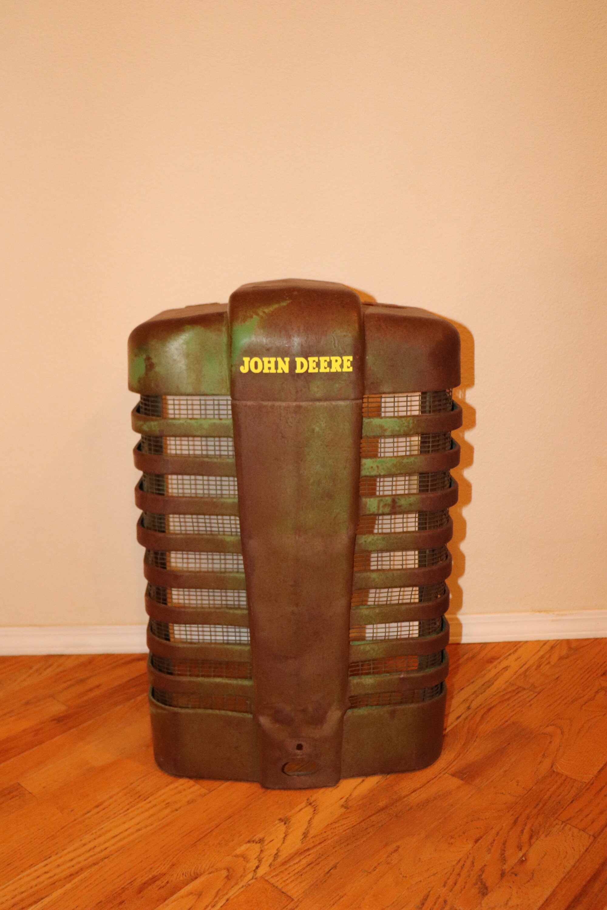 John Deere M Tractor Grill light Rust Tractor Grill Wall Art Shop