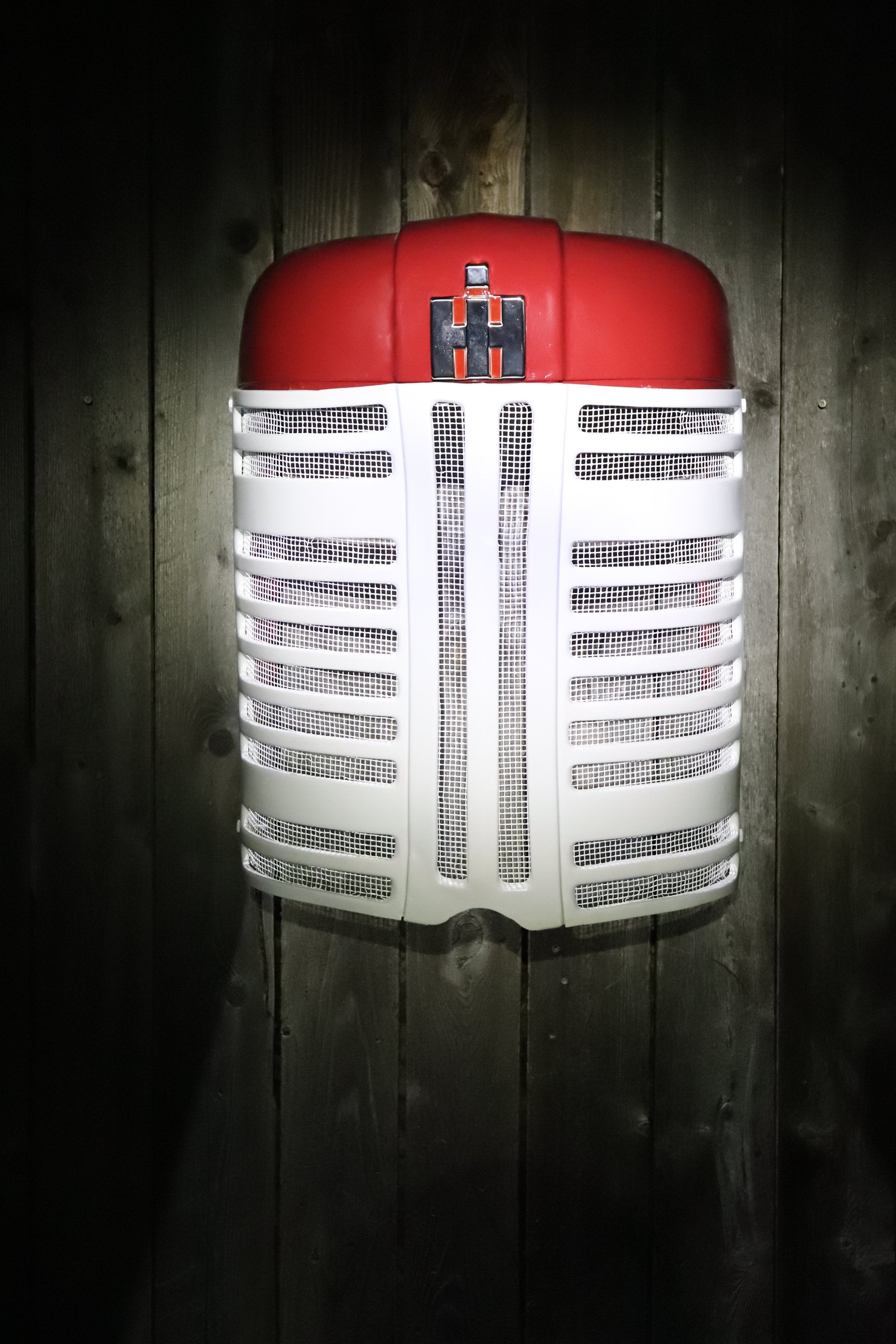 International Harvester 350 Farmall Tractor Grill Wall Art - A great