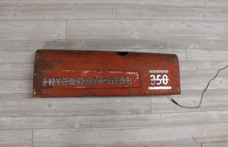 Tractor Panel Man Cave Light International Harvester 350 Steampunk Would Look Great In Garage Shop Living Room Man Cave Or Restaurant