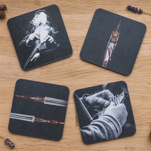 Set of 4 Coasters - Game Shooting Collection Version 2